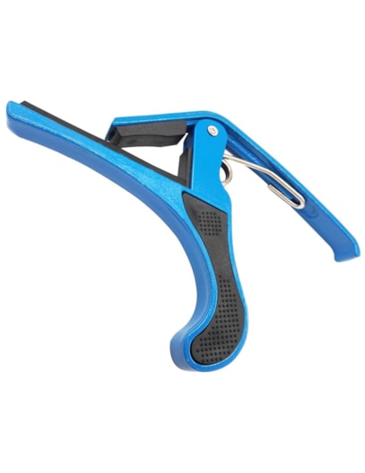 ABRAÇADEIRA DOLPHIN P/VIOLÃO/GUITARRA HASTE LONGA AZUL 10698