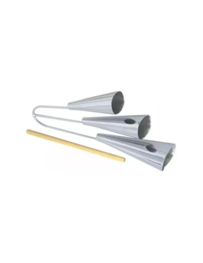 AGOGO SPANKING TRIPLO CROMADO N.3 112651