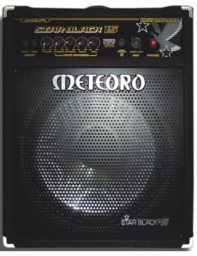 AMPLIFICADOR DE BAIXO METEORO BAIXO STAR BLACK15 PWB240WRMS