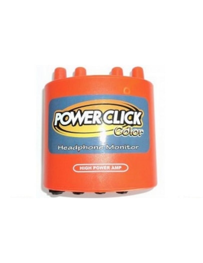 AMPLIFICADOR DE FONE POWER CLICK HEADPHONE ORANGE
