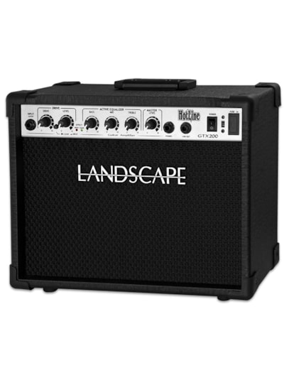 AMPLIFICADOR DE VIOLÃO E GUITARRA LANDSCAPE 20W GTX200