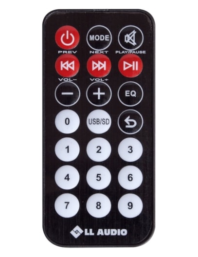 AMPLIFICADOR MULTIUSO LL UP6 FM / USB / SD / BLUTOOTH ROSA VP