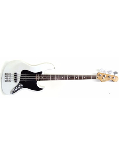 BAIXO FENDER 4C JAZZ BASS JAPONES BRANCO USADO