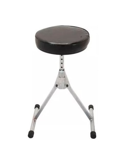 BANCO MUSIC BATERIA STANDARD CROMADO BA100