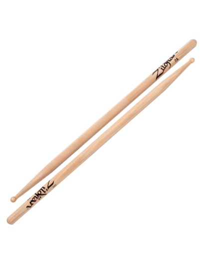 BAQUETA ZILDJIAN HICKORY 7A- PONTA DE MADEIRA 7AWN 10560710