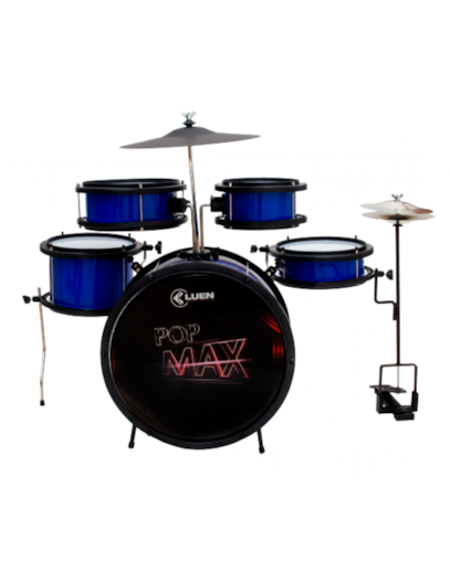 BATERIA LUEN INFANTIL POP MAX AZUL 44011AZ