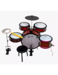 BATERIA LUEN INFANTIL POP MAX VERMELHA 44011VM