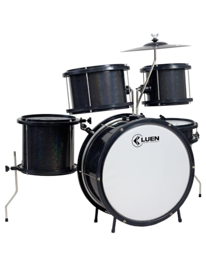 BATERIA LUEN INFANTIL POP PRETA 4403PT