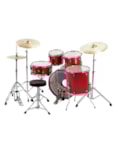 BATERIA NAGANO GARAGE ROCK 22 VERMELHO SPARKLE BAT WS