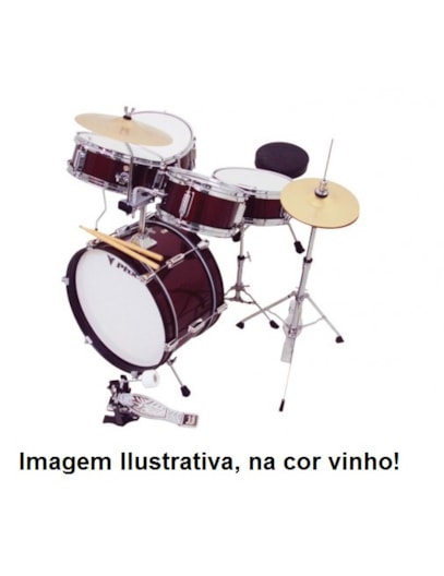 BATERIA PHOENIX INFANTIL PRETA DS516CBK