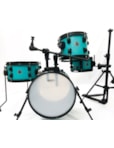 BATERIA RMV COMPACT COMPASS CLUB AZUL TOM 10" SURDO 14" CX 10" BUMBO 18" PBCP 18902