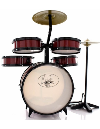 BATERIA ROCKBABY AM2 INFANTIL VINHO 328
