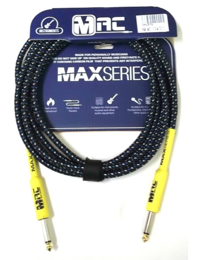 CABO MAC CABOS P/GUITARRA TRANCADO 3.05M MAXSERIES IM10TX