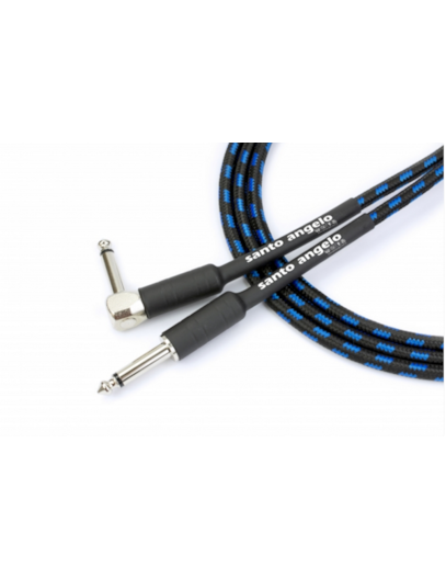 CABO SANTO ANGELO P/GUITARRA 0,20MM P10XP10 ANGLLTX 20FT TRANÇADO