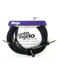 CABO SANTO ANGELO P/GUITARRA NINJA BORRACHA 4,57M 15FT 122