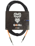CABO TECNIFORTE GORILLA EMBORRACHADO P/INSTRUMENTOS 6,09M PLUG P10 20FT GO20NI