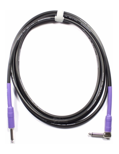 CABO TECNIFORTE LIVE EMBORRACHADO P/INSTRUMENTOS 6,09M PLUG L 20FT LV20LNI