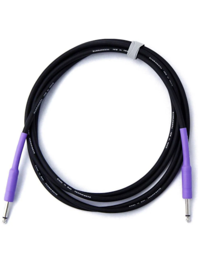 CABO TECNIFORTE RAI EMBORRACHADO P/INSTRUMENTOS 6,09M PLUGP10L 20FT R20NI