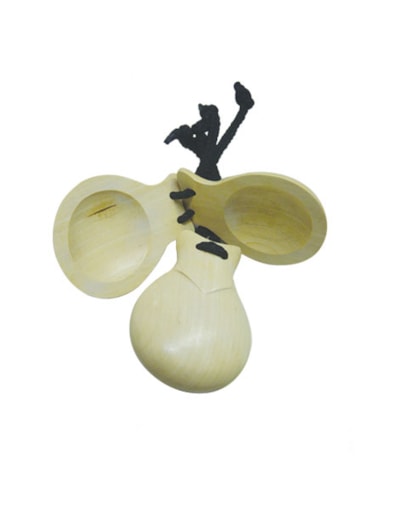 CASTANHOLA DOLPHIN MADEIRA NATURAL PEQUENA 5195