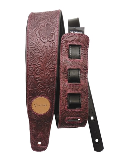 CORREIA BASSO COURO ESTOFADAS ESTAMPA VARIADAS VTSL