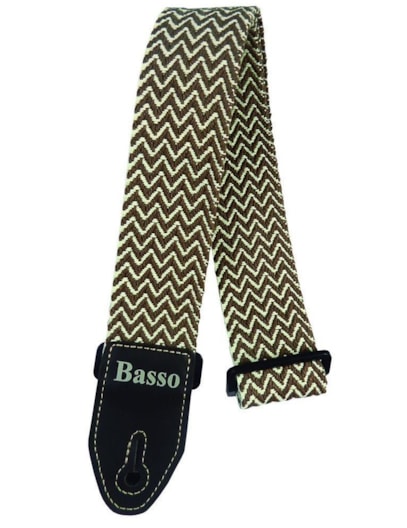 CORREIA BASSO P/INST DE CORDA INDIE MARROM 5CM EX05