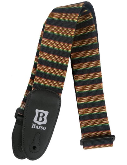 CORREIA BASSO P/INST DE CORDA INDIE RASTA 5CM EX08