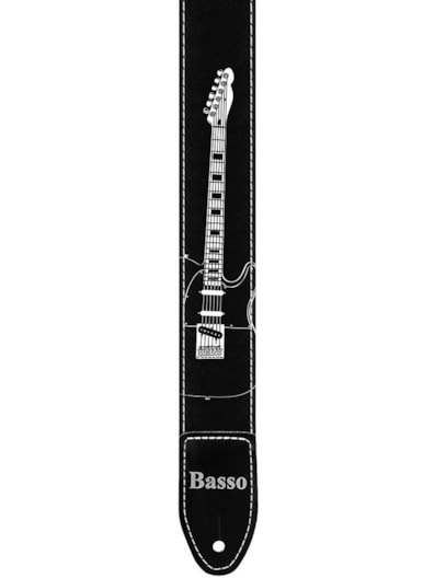 CORREIA BASSO P/INST DE CORDA SINTETICO 5CM GUITARRA TELECASTER SF33