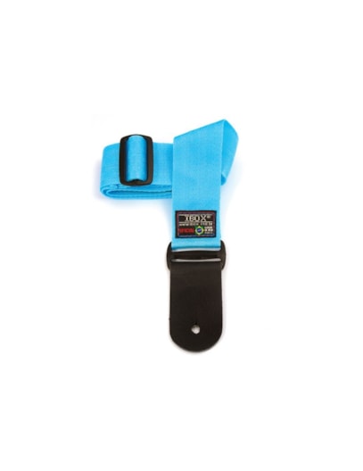 CORREIA IBOX GUITARRA/BAIXO/VIOLÃO COURO SIMPLES AZUL CLARO CNBL 634