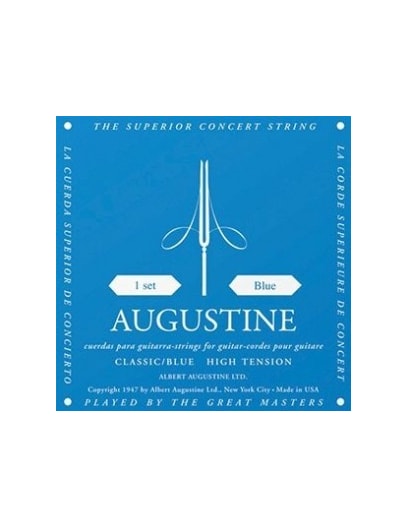 ENCORDOAMENTO AUGUSTINE VIOLÃO NYLON CLASSIC BLUE T. ALTA WMS00003