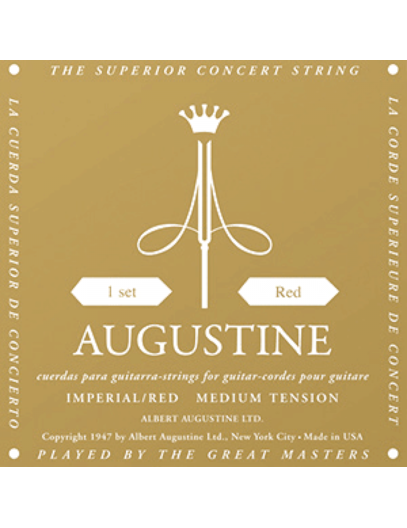 ENCORDOAMENTO AUGUSTINE VIOLÃO NYLON IMPERIAL RED WMS00005
