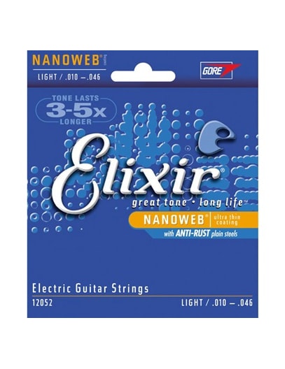 ENCORDOAMENTO ELIXIR GUITARRA 010 LIGTH 2052 46/53