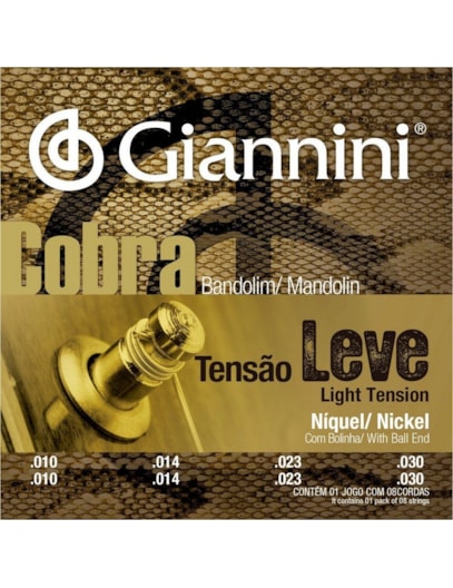 ENCORDOAMENTO GIANNINI P/ BANDOLIM NIQUEL GESBN 5947