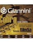 ENCORDOAMENTO GIANNINI VIOLA CAIPIRA COBRA T. MEDIA