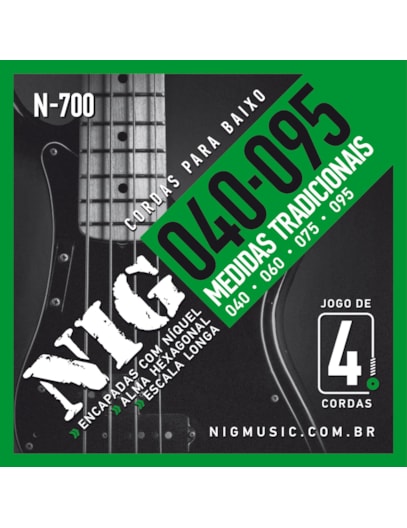 ENCORDOAMENTO NIG P/BAIXO 4C 040 N700