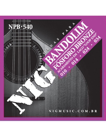 ENCORDOAMENTO NIG P/BANDOLIM NPB540