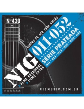 ENCORDOAMENTO NIG VIOLÃO AÇO 011 N430