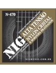 ENCORDOAMENTO NIG VIOLÃO NYLON CRISTAL C/BOLINHA N470