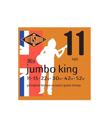 ENCORDOAMENTO ROTOSOUND P/VIOLAO ACO 011 FOSFORO BRONZE LIGHT JK11 NBC3870