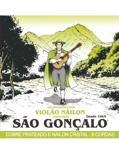 ENCORDOAMENTO SAO GONÇALO VIOLÃO AÇO MEDIA 125