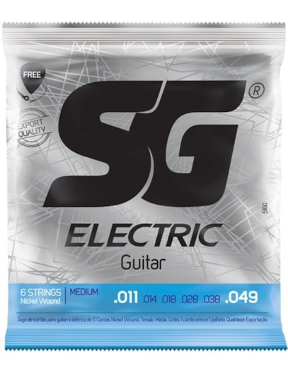 ENCORDOAMENTO SG GUITARRA 011 5160