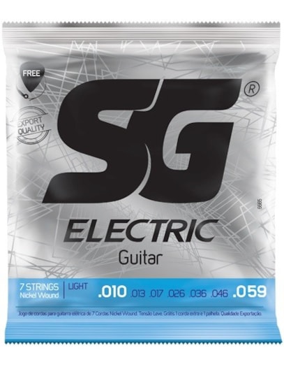 ENCORDOAMENTO SG GUITARRA 7C 010 SG6665
