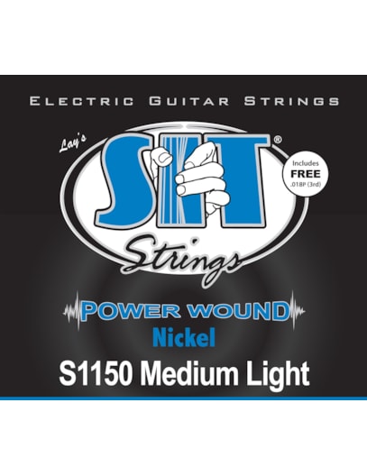 ENCORDOAMENTO SIT P/GUITARRA 011 MEDIUM LIGHT S1150