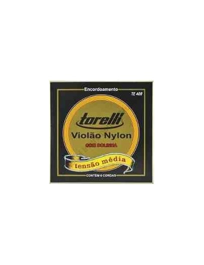 ENCORDOAMENTO TORELLI VIOLÃO NY TENSAO MEDIA TE400