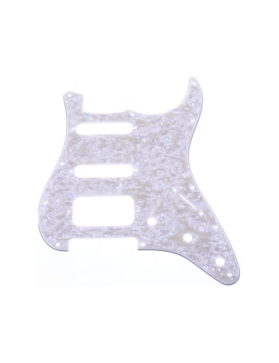 ESCUDO DOLPHIN P/GUITARRA STRATO HSS PEROLA 2351