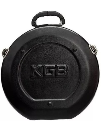 ESTOJO/CASE KGB P/PANDEIRO COLOR PRETO