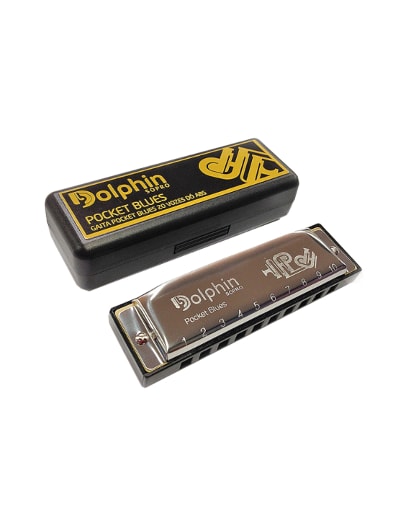 GAITA DOLPHIN POCKET BLUES 20 VOZES EM DO IZ6406
