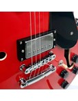 Guitarra elétrica Strinberg SHS300 hollow body de tília red com diapasão de madeira técnica
