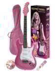 GUITARRA GYPSY STRATO 3 SINGLES ROSA BRILHANTE GRE1KPK