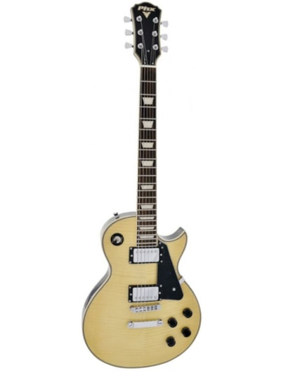 GUITARRA PHOENIX LES PAUL STUDIO FLAMEMAPLE NATURAL LP5NA