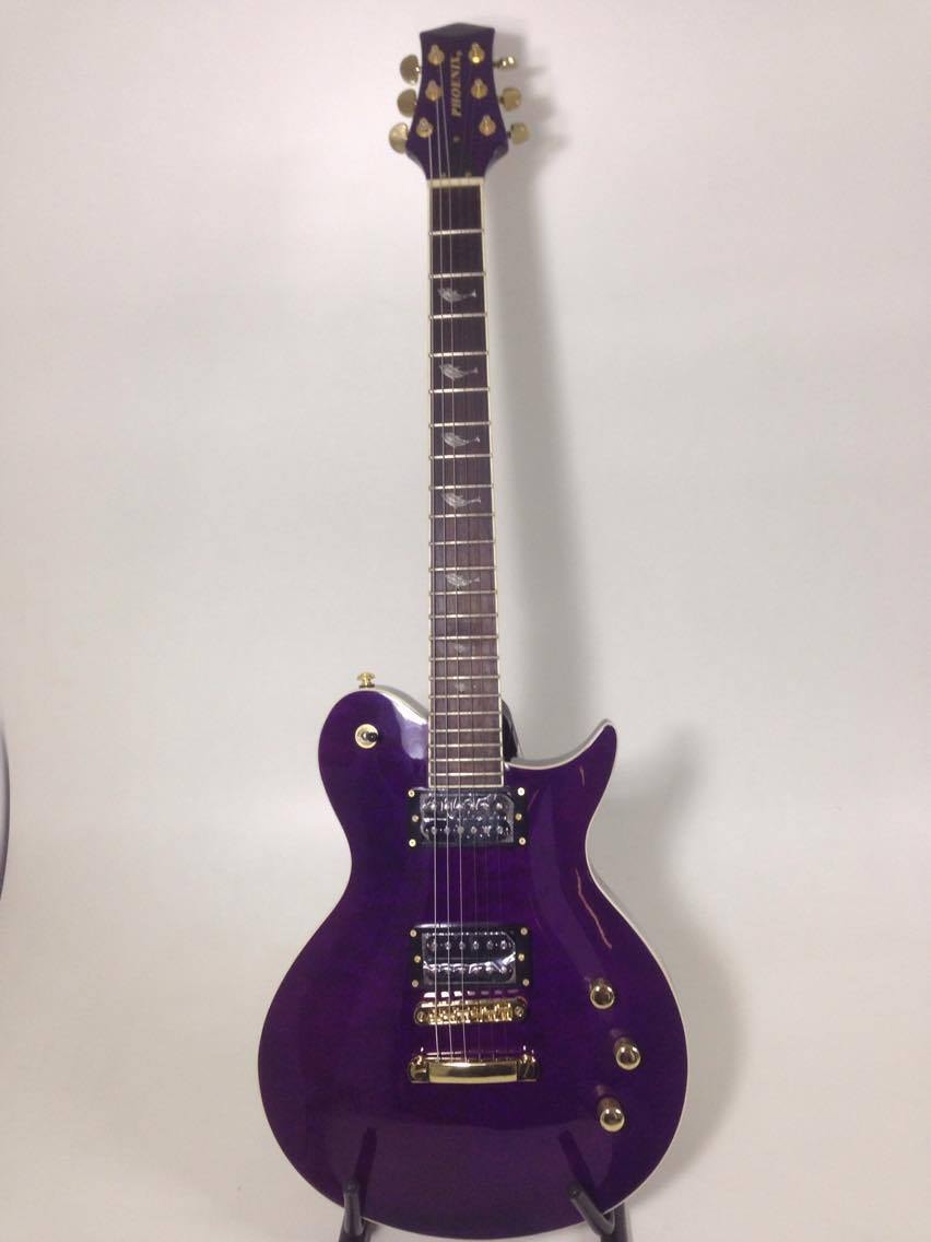 FERNANDES FR系 ssh duncan PUx3 紫 欠品あり GUITARRA PHOENIX MYRBEN TOP PRS VIOLETA LPV-8 TPK - Innova Music